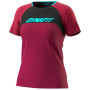 Ženska biciklistička majica Dynafit Ride S/S Tee W boja vina