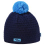Pletena kapa od merino vune Kama Kamakadze K36 tamno plava Darkblue