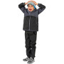 Dječje softshell hlače Unuo Fleece