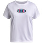 Dječja funkcionalna majica Under Armour Tech Armour Graphic SS White