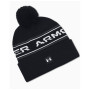 Muška zimska kapa Under Armour Halftime Pom Beanie crna