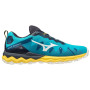 Muške cipele Mizuno Wave Daichi 6 plava/žuta Scubab/Snowwhite/Sulfur
