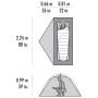 Izuzetno lagani šator MSR Hubba Hubba LT 1P