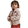 Dječja dukserica Didriksons Gibbs Kids Fullzip 2 Beach Beige/Rust