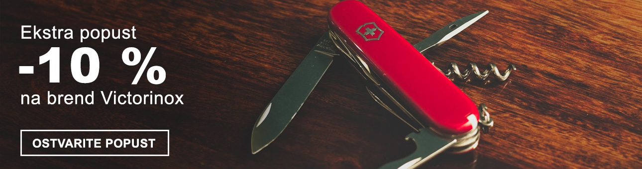 Ekstra popust -10% na brend Victorinox