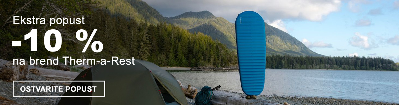 Ekstra popust -10% na brend Therm-a-Rest